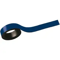 MAUL HEBEL bande magnétique (l)20 mm x (L)1.000 mm, bleu inscriptible, à découper individuellement (2x)