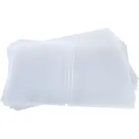Sigel Pochettes transparentes doubles, format A5, pour dossiers de menus avec reliure en caoutchouc, plastique, transparent, 10 pièces