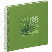 Pagna Album photo à spirales Nature Palm, dimensions : (l)255 x (h)250 mm (25 x 25.50 cm)