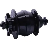 Contec Dynamo Powerhouse Hub 2 Front Hub Argenté 28H / 100 mm