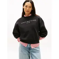 Tommy Hilfiger Sweat-shirt noir / blanc