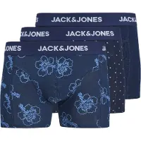 Jack & Jones Boxers 'JACANTHONY' marine / bleu marine / bleu clair / blanc