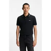 HUGO T-Shirt 'Dinoso' noir / blanc