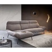 Es Canapé-d'angle Shape High 305x160 gris pierre chaise longue gauche de la marque
