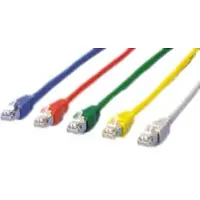 Equip 705462 Câble patch Cat5e SF/UTP 2xRJ45 3.00m jaune Polybag