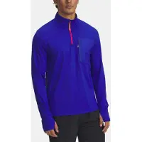 Under Armour Trail Run Half Zip Sweatshirt Bleu M Homme