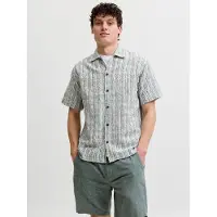 Jack & Jones Chemise 'JPRBLUtiago' vert / menthe / blanc