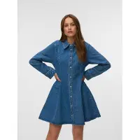Vero Moda Robe-chemise 'VMJESSIE' bleu denim