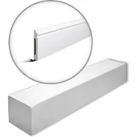 NMC FL2-box WALLSTYL Noel Marquet 1 carton 13 pièces Plinthe design intemporel classique blanc 26 m