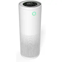 AirExchange 600-T WIT | Luchtreiniger 100m | HEPA H14 filter, Carbon, ionisator en UV-C lamp | Beschermt met >99