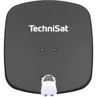 Technisat DigiDish 45 Twin mit Uni.V/H 1345/2882 grau 1109