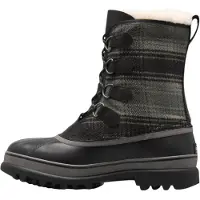 Sorel Bottes à lacets gris / vert / noir