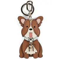 Furla pour femme. WR00898-BX3175 Porte-clés Allegra Corgi marron (OSFA), Casuel, Synthétique