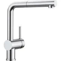 BLANCO Robinet de cuisine LINUS-S testé DVGW inox brossé 526242