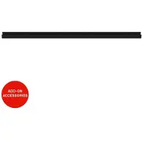 Briloner Rail Système de rail, accessoires, composant d'extension, noir, 0,75 m