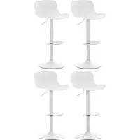 CLP lot de 4 tabourets de bar Almada