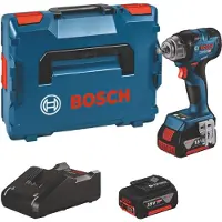 Bosch Professional 06019L5003 Professional GDS 18V-330 HC Akku-Schlagbohrschrauber-Set 18,0 V, mit 2 Akkus