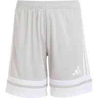 Adidas Pantalon de sport 'Squadra 25' gris clair / blanc