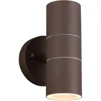 TRIO Lampe murale Turia Brun rouille