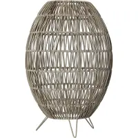 Star Trading Abat-jour « Linde », beige, pour douille E27, env. 30 x 46 cm