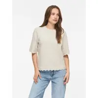 Vila Pull-over 'VINikolina' blanc chiné