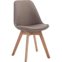 CLP Chaise visiteur Borneo V2 Natura tissu