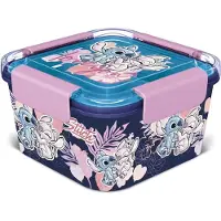 Konix Pojemny lunch box Lilo & Stitch - Stitch Loves You, oficjalna licencja 1810 ml