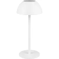 TRIO Lampe de table Ricardo blanc Ø 13,5cm
