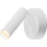 SLV KARPO 30 Single Spot, applique murale et plafonnier rond blanc LED, 3000K