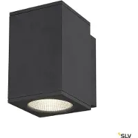 SLV Enola LED Applique murale Square IP65 Anthracite