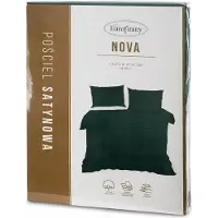 Eurofirany Garniture de lit NOVA3 vert 180x200 cm SET de 3 PIECES : avec 2 taies d'oreiller 70x80 cm