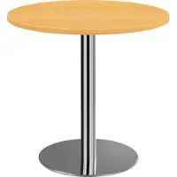 Hjh OFFICE PRO table de conférence (80 x 80 x 75.50 cm)