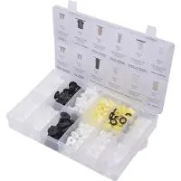 SW-Stahl S8031 Assortiment d'écrous de sécurité 350 pcs plastique