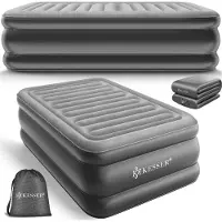 Kesser Matelas gonflable avec pompe électrique intégrée, incluant une sacoche de rangement