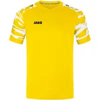 Jako T-Shirt fonctionnel jaune / gris argenté / noir / blanc