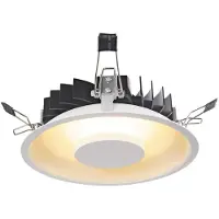 SLV OCCULDAS plafonnier encastré, rond, blanc, 30 SMD LED, 26W, 3000K