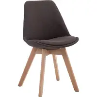 CLP Chaise visiteur Borneo V2 Natura tissu