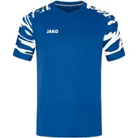 Jako Wild Maillot Manches Courtes Hommes - Royal Sport / Blanc | Taille: M
