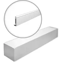 NMC FL1-box WALLSTYL Noel Marquet 1 carton 21 pièces Plinthe design intemporel classique blanc 42 m
