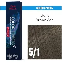 Wella Color Xpress coloration cheveux teinte Light Brown Ash 5/1 60 ml