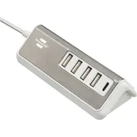 Brennenstuhl chargeur USB multiple avec 1,5m 4xUSB TYP A + 1x TYP C -
