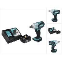 Makita DTW 251 RF1 Visseuse à choc sans fil 18 V 230 Nm 1/2'' + 1x batterie 3,0 Ah + chargeur