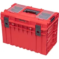 Qbrick System ONE 450 2.0 PROFI RED ULTRA HD Custom Mallette à outils modulaire organisateur 585 x 385 x 420 mm 52 l empilable IP66