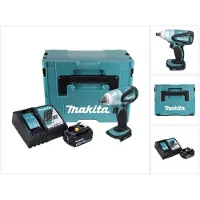Makita DTW 251 R1J 18 V Boulonneuse à chocs sans fil 230 Nm + Coffret de transport Makpac + 1x Batterie BL 1830 N 3,0 Ah + Chargeur DC18RC