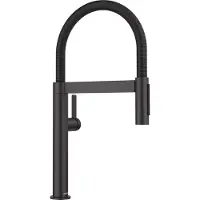 BLANCO CULINA-S II Mini robinet de cuisine Robinet haute pression noir mat Douche flexible