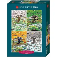 Sonstige Verlage Puzzle 2000 pièces 4 Saisons 29873