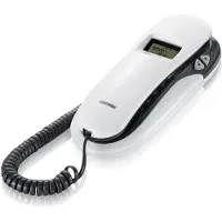Brondi Téléphone filaire analogique Kenoby CID LCD gris blanc