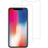 Accezz Protection d'écran en verre trempé 2-pack pour Apple iPhone 11 Pro / Xs / X