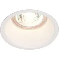 SLV Spot encastrable Horn GU10 blanc