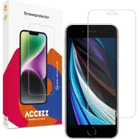 Accezz Protection d'écran en verre trempé Apple iPhone SE (2022 / 2020)